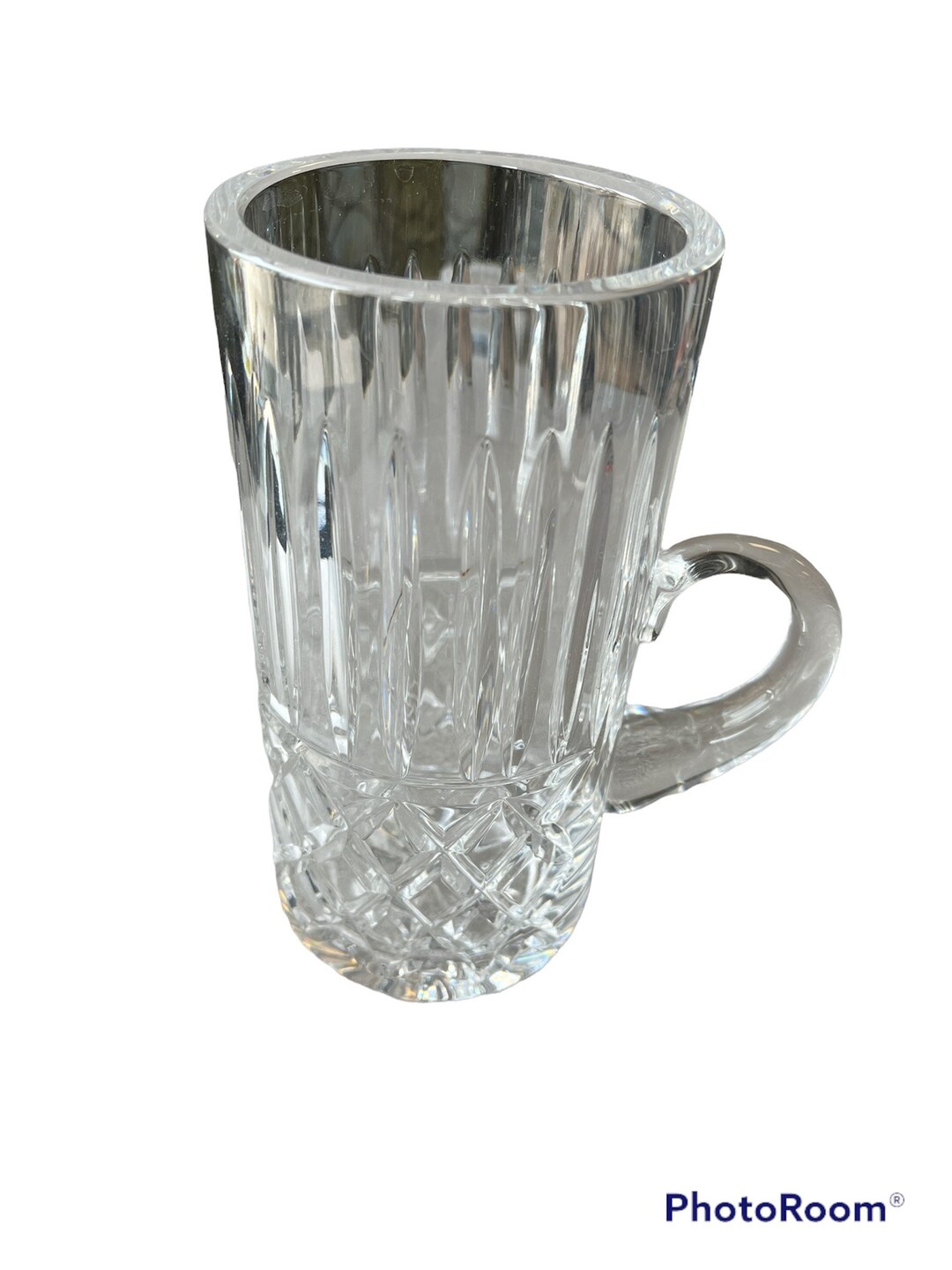 Vintage Waterford Crystal Beer Stein in Maeve Pattern Etsy