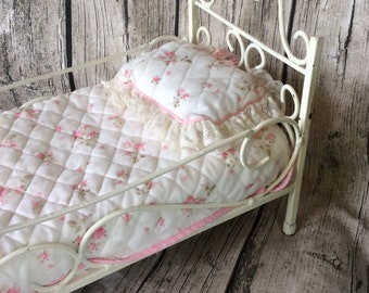 metal doll bed