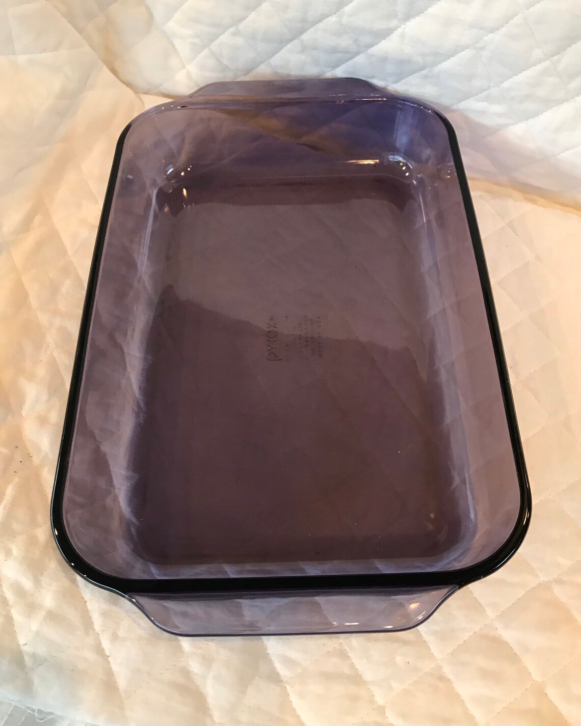 Purple Pyrex Baking Pan 9 x 13 Glass Pan Etsy