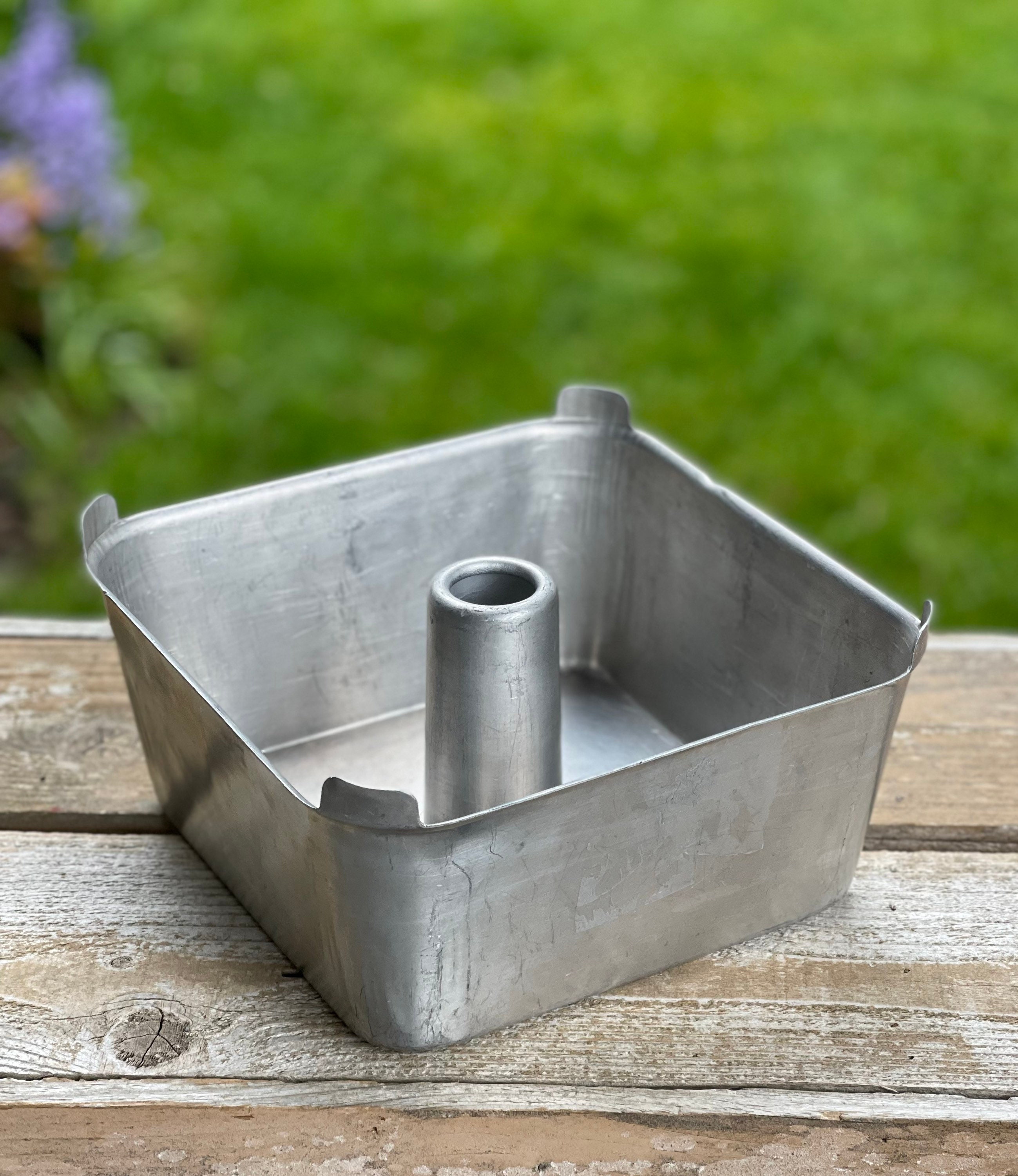 Aluminum Square Angel Food Cake Pan 