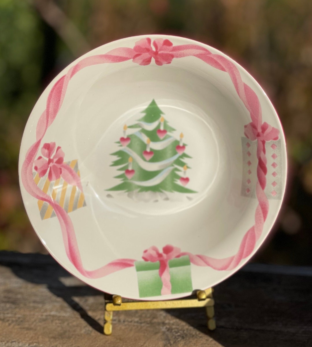 Sango home for Christmas Soup Bowl Set of 4 Etsy