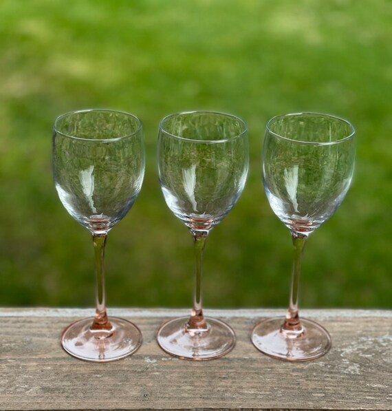 Wine Glasses & Charms Home & Living Kitchen & Dining Arcoroc Pink