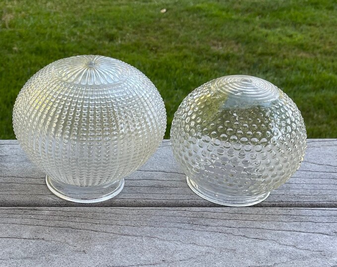 Glass Ceiling Light Cover, Porch Light Cover, Glass Shade, Bubble Glass