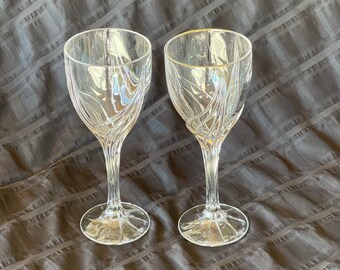 Lenox Crystal RHYTHM GOLD Iced Tea Glass Lenox Crystal RHYTHM GOLD Iced Tea Glass