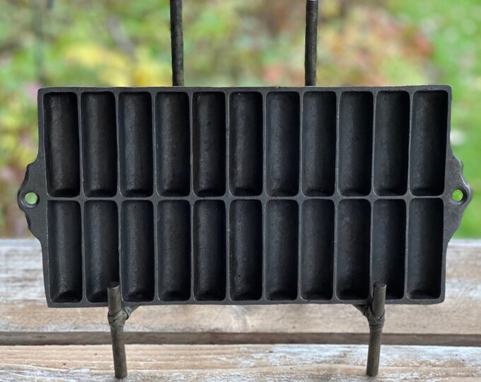 Cast Iron Bread Stick Pan Etsy