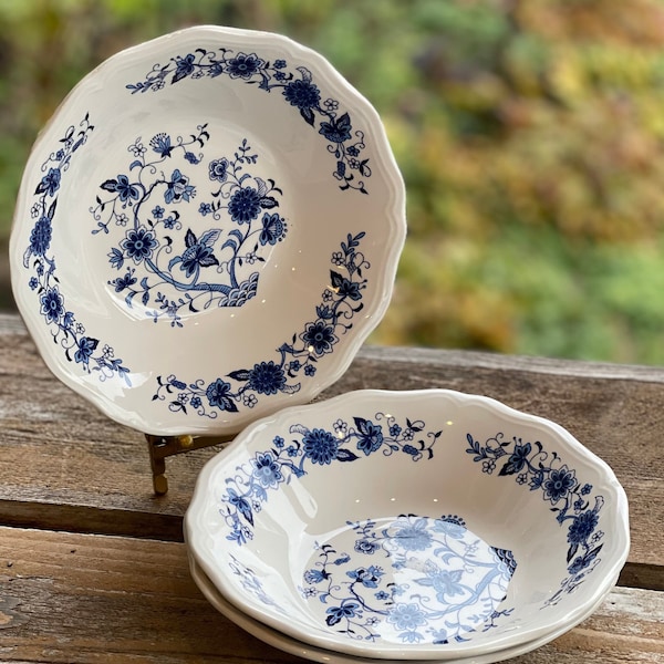 Hankook Blue Onion Style Soup/Cereal Bowl Set