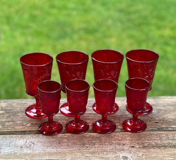 Ruby goblets discount