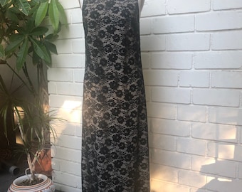 New PHARD Lace Slip Column Dress