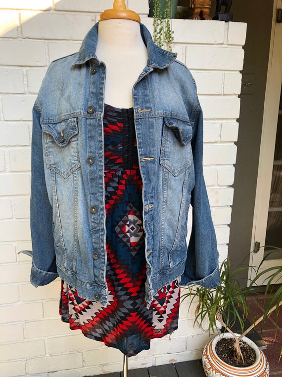 Sonoma Distressed Jean Jacket