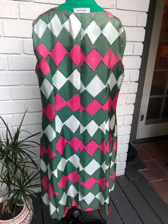 60s Mod Twiggy Nehru Collar Jacket - image 2