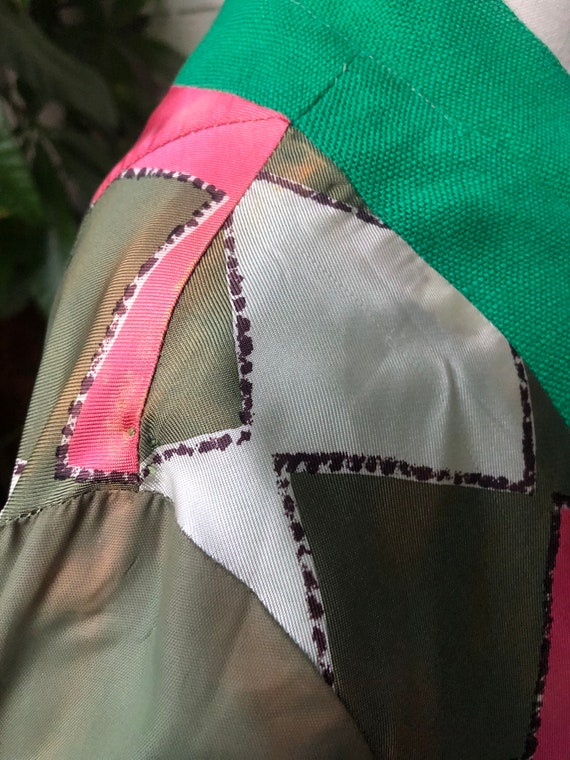 60s Mod Twiggy Nehru Collar Jacket - image 10