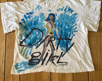 Fiorrucci Dirty Girl T Shirt! Made in Italy! Collectable!!