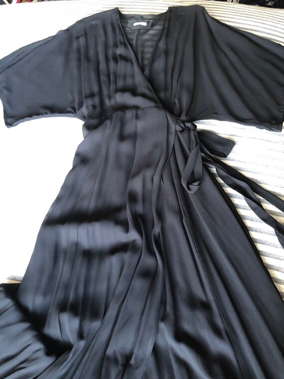 Reformation Sheer Georgette Wrap Maxi Dress NWT