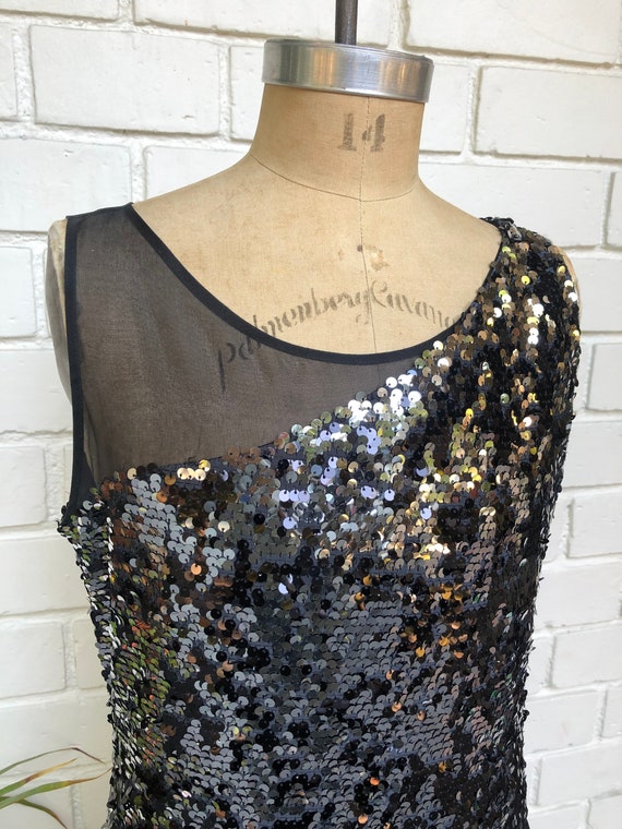 LBD Alert!! Calvin Klein Sequined Cocktail Dress