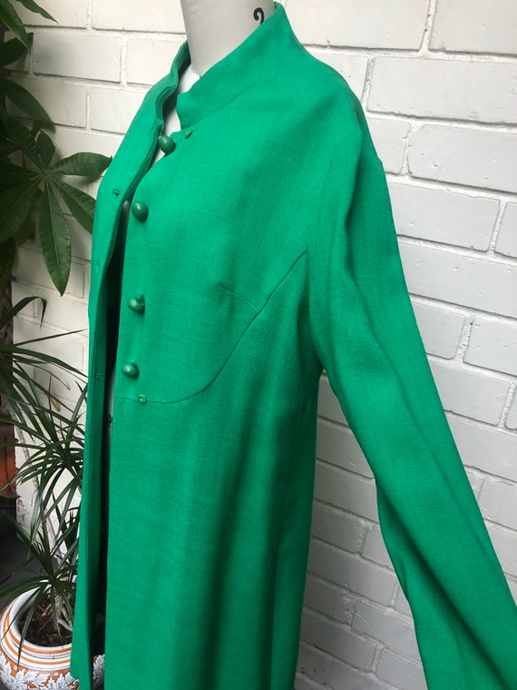 60s Mod Twiggy Nehru Collar Jacket - image 8