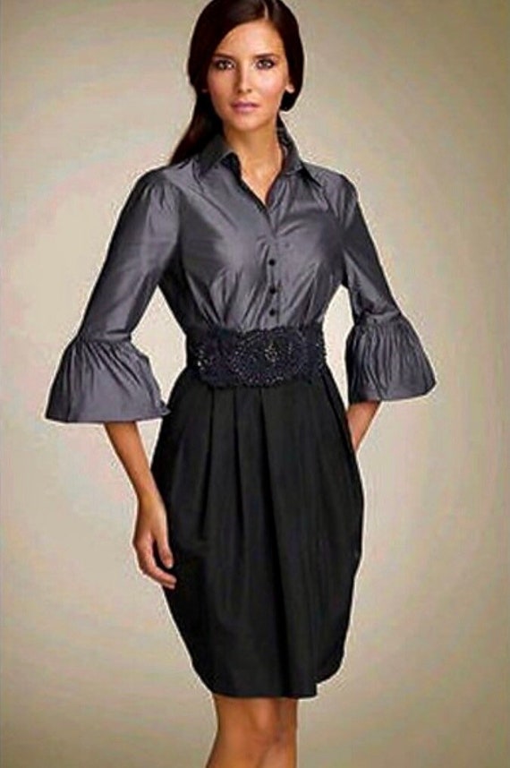 BCBG Alert!! Pretty & Preppy Taffeta Dress