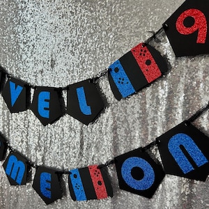 CUSTOM Gamer Birthday Banner, Video Game Party Decoration, Boy Birthday Banner