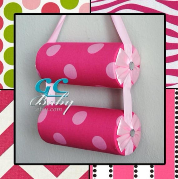 4 bolster headband holder/hanger, handmade, from Etsy CUSTOM Silver Headband Holder, Hanging Hairband Storage  main image 2
