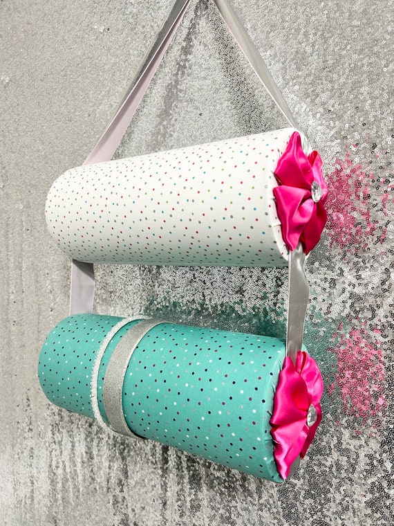 CUSTOM Silver Headband Holder, Hanging Hairband Storage 