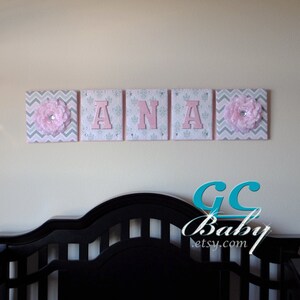 Princess Lux Upholstered Name Plaque Door or Wall Hanging for Girls