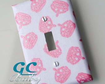Crown Light Switch Covers, Tiara Bedroom Decor, Crown Wall Decor, Girls Room Decor, Baby Nursery