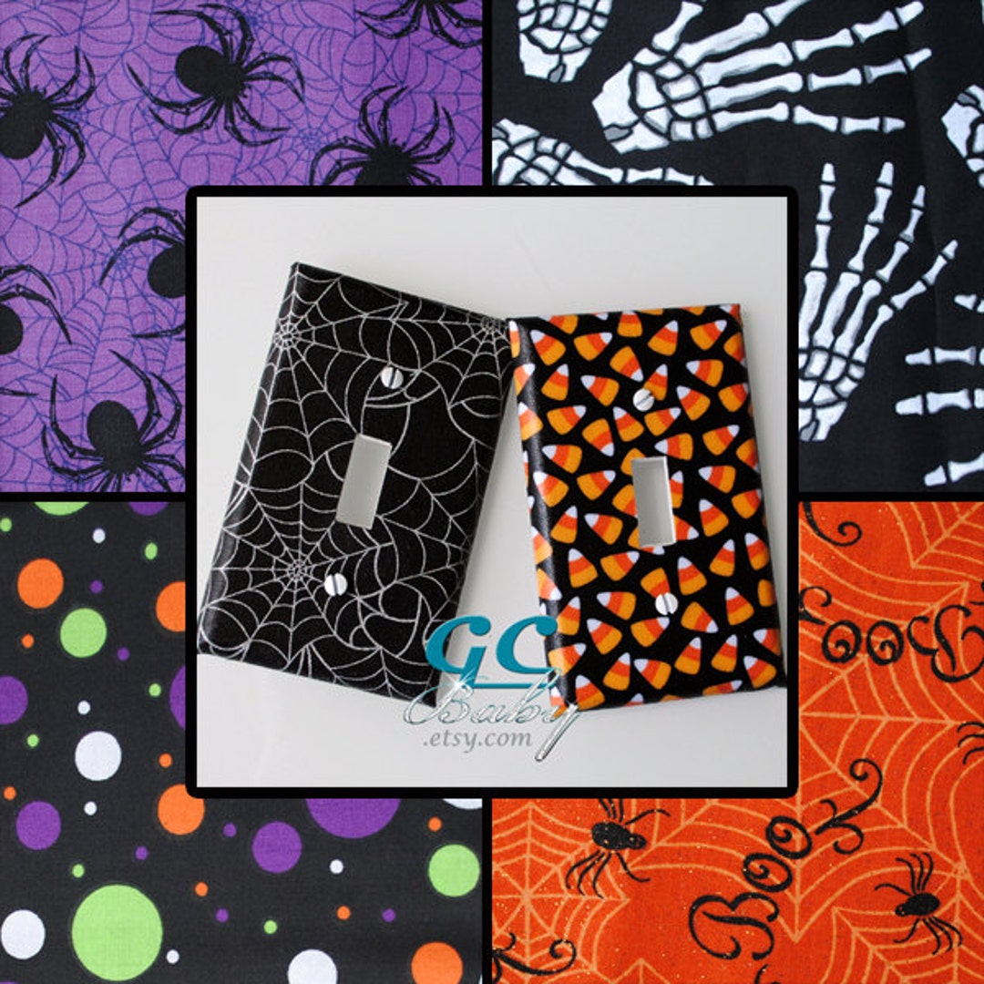 Halloween Light Switch and Outlet Covers 14 Design Choices Etsy