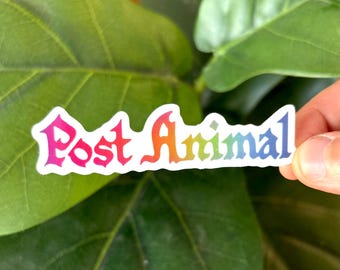 Post Animal Pride Sticker