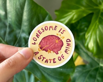 Lonesome Is A State Of Mind DJO Sticker