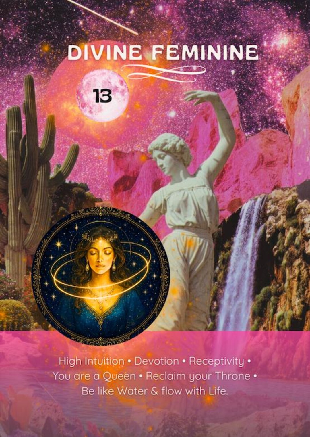 Divinity Oracle The Divine Creation Oracle Deck - Etsy
