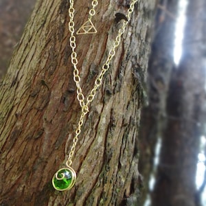 Kokiri Emerald Necklace
