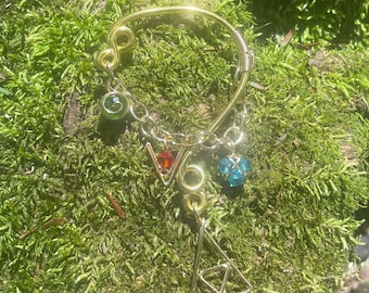 Spiritual Stone Wise Ear Bend in Gold