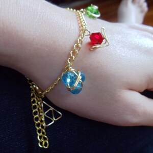 Ocarina of Time's Three Spiritual Stones Bracelet/Anklet image 4