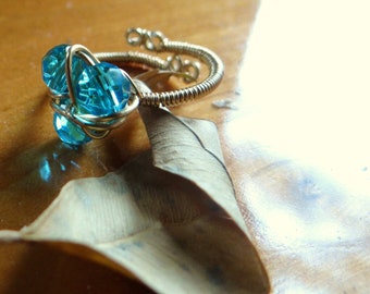 Magical Zora's Sapphire Twist Ring