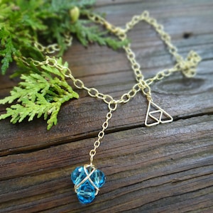 Magical Zora's Sapphire Twist Necklace