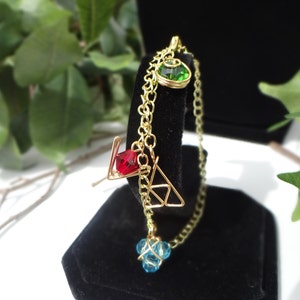 Ocarina of Time's Three Spiritual Stones Bracelet/Anklet image 2