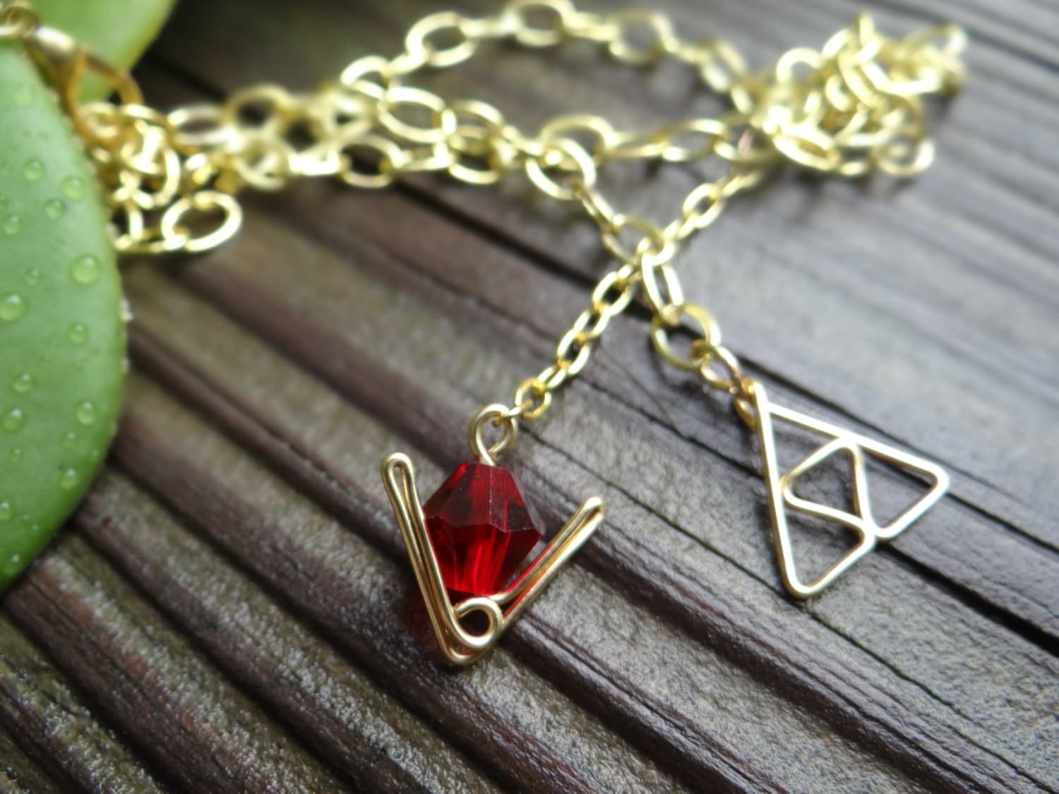 Goron Ruby Necklace - Etsy