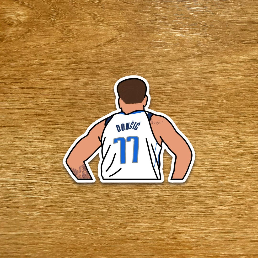 Luka Doncic Stickers Dallas Basketball Sticker Die Cut Sports Sticker ...