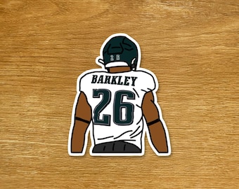 Saquon Barkley Stickers Philadelphia Football Sticker Die Cut Sports Sticker