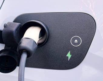 Tapa Puerto Carga Compatible Volvo EX30 | Protector Nieve Lluvia | Escudo Conector Tipo Dos | Accesorios Coche Electrico EV