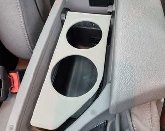 Portavasos Apoyabrazos Compatible BMW E60 E61 | Reemplaza Telefono OEM 51167062218 | Doble Vaso Consola Central | Mod Interior | PETG Asa