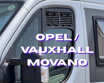 Rejilla Ventilacion Ventana Cabina Opel Vauxhall Movano 2022-2026 | Aireador Profesional | Fiat Ducato Jumper Boxer RAM | Chasis X250 X290