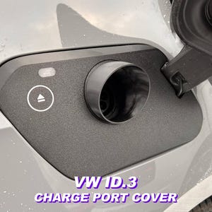 Charge Port Cover Compatible VW ID.3 | Snow Rain Protector | Type Two Connector Shield | EV Electric Auto Accessories