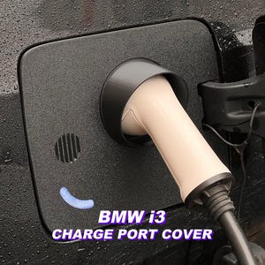 Charge Port Cover Compatible BMW i3 | Snow and Rain Protector | Type One Two Connector Shield | EV Electric Auto Accessories