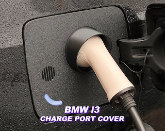 Charge Port Cover Compatible BMW i3 | Snow and Rain Protector | Type One Two Connector Shield | EV Electric Auto Accessories