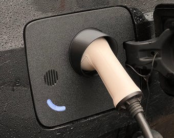 Tapa Puerto de Carga Compatible BMW i3 | Protector Nieve y Lluvia | Cubierta Conector Tipo Uno Dos | Accesorios Coche Electrico EV