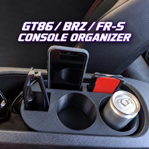 Toyota GT86 Subaru BRZ Scion FR-S Console Organizer