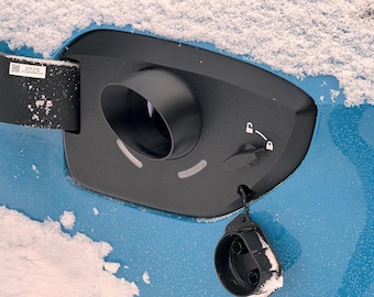 Tapa Puerto Carga Compatible Hyundai Kona | Protector Nieve Lluvia | Escudo Conector Tipo Dos | Accesorios Coche Electrico EV