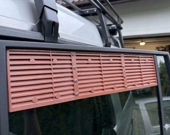 Rejilla Ventilacion Ventana Compatible Discovery 2 Td5 V8 | Aireador Overland 4x4 | Seguridad Perros Caza | Accesorios Rover