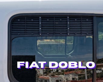 Rejilla Ventilacion Ventana Compatible Fiat Doblo | Primer Accesorio Para Camperizar | Aireador Furgoneta Pequeña | Accesorios Viaje