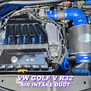 Conducto de admisión para Volkswagen Golf V R32, con o sin logo